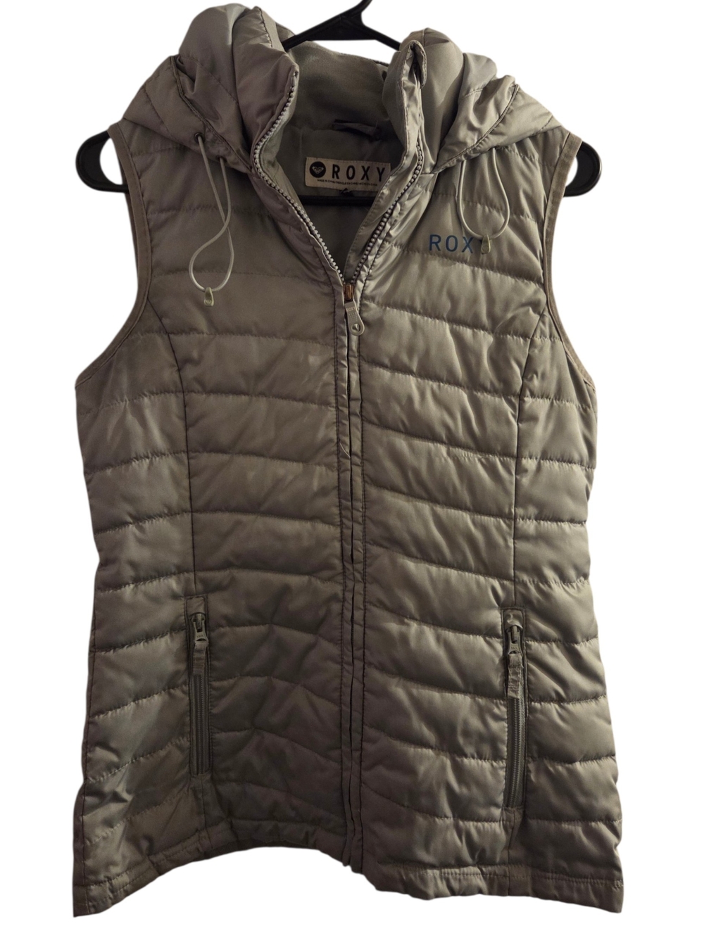 Roxy Women's Hooded Quilted Puffer Vest